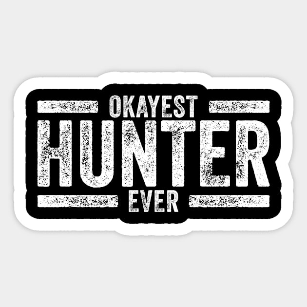 Hunters Hunting Sticker by CreativeGiftShop